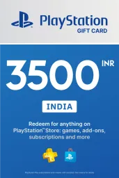 Product Image - PlayStation Store ₹3500 INR Gift Card (IN) - Digital Code