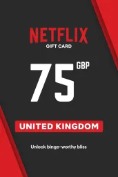 Product Image - Netflix £75 GBP Gift Card (UK) - Digital Code