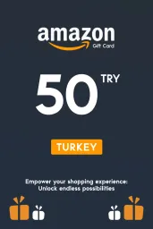 Product Image - Amazon ₺50 TRY Gift Card (TR) - Digital Code