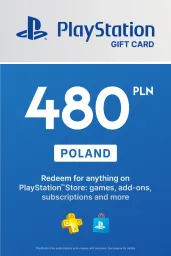 Product Image - PlayStation Store zł480 PLN Gift Card (PL) - Digital Code