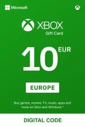 Product Image - Xbox 10 EUR Gift Card (Europe) - Digital Key