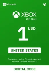 Product Image - Xbox $1 USD Gift Card (US) - Digital Code