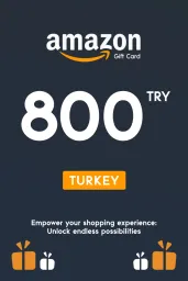 Product Image - Amazon ₺800 TRY Gift Card (TR) - Digital Code