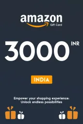 Product Image - Amazon ₹3000 INR Gift Card (IN) - Digital Code