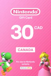 Product Image - Nintendo eShop $30 CAD Gift Card (CA) - Digital Code