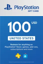 Product Image - PlayStation Store 100 USD Gift Card (United States) - Digital Key