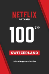 Product Image - Netflix 100 CHF Gift Card (CH) - Digital Code