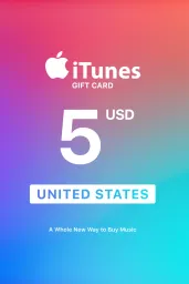 Product Image - Apple iTunes $5 USD Gift Card (US) - Digital Code