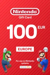 Nintendo eShop 100 EUR Gift Card (Europe) - Digital Key