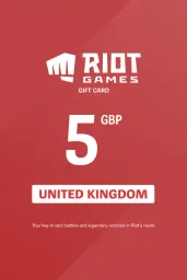 Product Image - Riot Access £5 GBP Gift Card (UK) - Digital Code