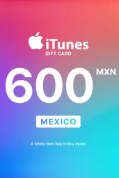 Product Image - Apple iTunes $600 MXN Gift Card (MX) - Digital Code