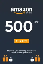 Product Image - Amazon ₺500 TRY Gift Card (TR) - Digital Code