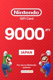 Product Image - Nintendo eShop 9000 JPY Gift Card (Japan) - Digital Key