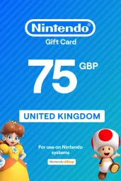 Product Image - Nintendo eShop £75 GBP Gift Card (UK) - Digital Code