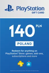 Product Image - PlayStation Store zł140 PLN Gift Card (PL) - Digital Code