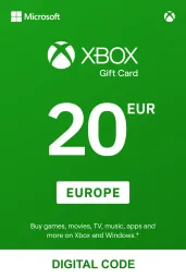 Product Image - Xbox 20 EUR Gift Card (Europe) - Digital Key