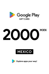 Product Image - Google Play $2000 MXN Gift Card (MX) - Digital Code