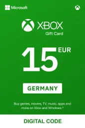 Product Image - Xbox 15 EUR Gift Card (Germany) - Digital Key