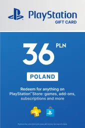 Product Image - PlayStation Store zł36 PLN Gift Card (PL) - Digital Code