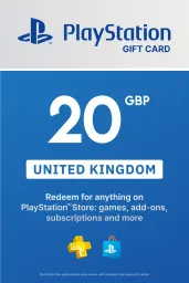 Product Image - PlayStation Store 20 GBP Gift Card (United Kingdom) - Digital Key