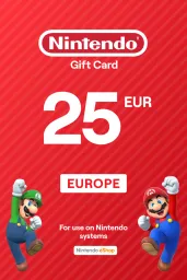 Product Image - Nintendo eShop €25 EUR Gift Card (EU) - Digital Code
