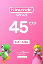 Product Image - Nintendo eShop $45 CAD Gift Card (CA) - Digital Code