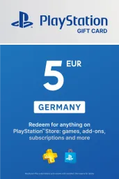 Product Image - PlayStation Store €5 EUR Gift Card (DE) - Digital Code