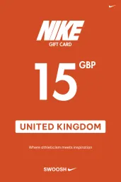 Product Image - Nike 15 GBP Gift Card (UK) - Digital Code