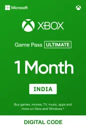 Product Image - Xbox Game Pass Ultimate 1 Month (India) - Xbox Live - Digital Key