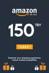 Product Image - Amazon ₺150 TRY Gift Card (TR) - Digital Code