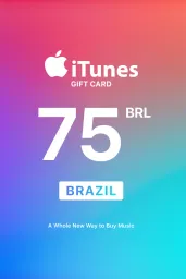 Product Image - Apple iTunes R$75 BRL Gift Card (BR) - Digital Code