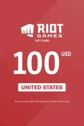 Product Image - Riot Access $100 USD Gift Card (US) - Digital Code