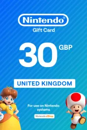 Product Image - Nintendo eShop £30 GBP Gift Card (UK) - Digital Code