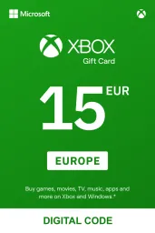 Xbox giftcard on sale 15 euro