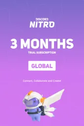 Product Image - Discord Nitro 3 Months Trial Subscription - Digital Code