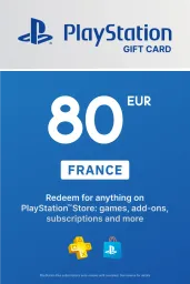 Product Image - PlayStation Store €80 EUR Gift Card (FR) - Digital Code