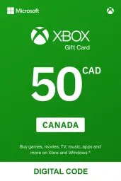 Product Image - Xbox $50 CAD Gift Card (CA) - Digital Code
