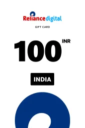 Product Image - Reliance Digital 100 INR Gift Card (India) - Digital Key