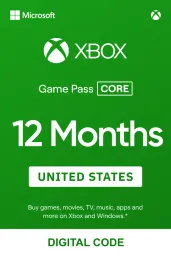 Xbox live shop 12 month us