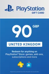 Product Image - PlayStation Store £90 GBP Gift Card (UK) - Digital Code