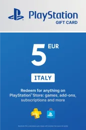 Product Image - PlayStation Store €5 EUR Gift Card (IT) - Digital Code