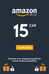 Product Image - Amazon $15 CAD Gift Card (CA) - Digital Code