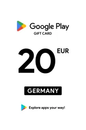 Product Image - Google Play €20 EUR Gift Card (DE) - Digital Code