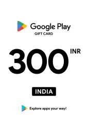 Product Image - Google Play ₹300 INR Gift Card (IN) - Digital Code