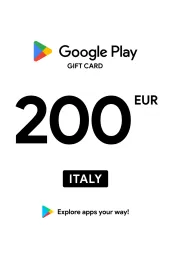 Product Image - Google Play €200 EUR Gift Card (IT) - Digital Code