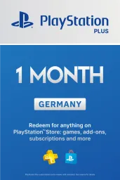 Product Image - PlayStation Plus 1 Month Membership (DE) - PSN - Digital Code