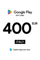 Product Image - Google Play €400 EUR Gift Card (IT) - Digital Code