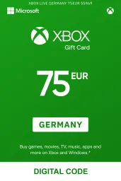 Product Image - Xbox €75 EUR Gift Card (DE) - Digital Code