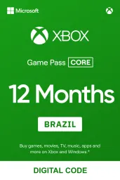 Xbox live gold shop 12 months br