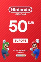 Product Image - Nintendo eShop €50 EUR Gift Card (EU) - Digital Code